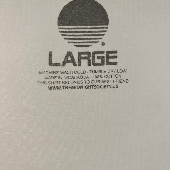 🔺 Mens Limited Edition Flamingo Tee by The Midnight Society , Size: L - Picture 5 of 11